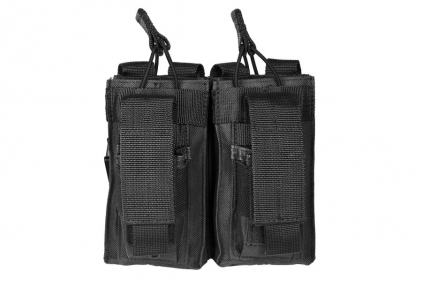 NCS VISM MOLLE Double Mag Pouch for M4 with Pistol Mag Pouches (Black) © Copyright Zero One Airsoft