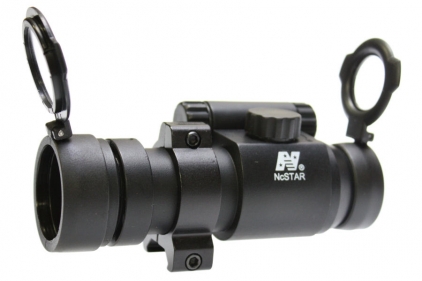 NCS 1x30 Lightweight Dot Sight with Flip-Up Covers - © Copyright Zero One Airsoft