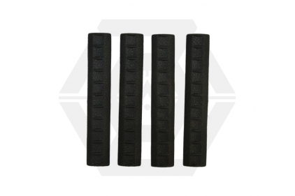 APS KAC Rubber Rail Covers for RIS (Black) - © Copyright Zero One Airsoft