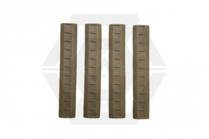 APS KAC Rubber Rail Covers for RIS (Dark Earth) © Copyright Zero One Airsoft