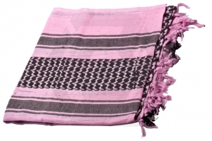 G&G Shemagh (Pink/Black) - &copy; Copyright Zero One Airsoft