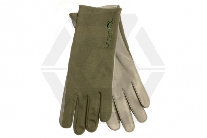 G-Tac Nomex Flight Gloves (Olive) - Size Extra Large - © Copyright Zero One Airsoft