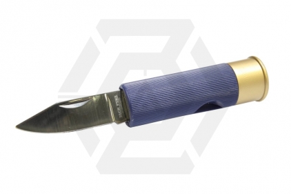 Jack Pyke Shotgun Shell Knife (Blue) - © Copyright Zero One Airsoft