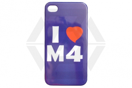 EB iPhone 4 Case "I Love M4" - © Copyright Zero One Airsoft