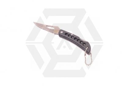 Mil-Com Small Folding Lock Knife (Black) - © Copyright Zero One Airsoft