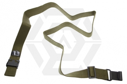 KM-HEAD Cotton Sling for M16 (Olive) - &copy; Copyright Zero One Airsoft