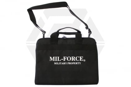 Mil-Force Deluxe Pistol Bag (Black) © Copyright Zero One Airsoft