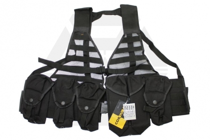 Mil-Force NYPD Tactical Vest (Black) - &copy; Copyright Zero One Airsoft