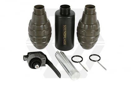 Thunder Grenade CO2 Starter Kit - Flashbang & Pineapple © Copyright Zero One Airsoft
