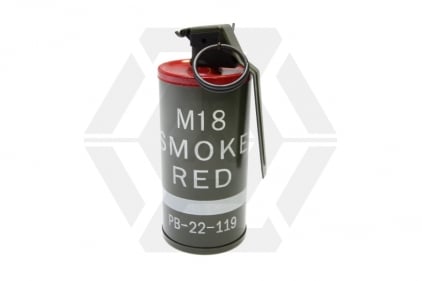 TMC Replica M18 Smoke Grenade (Red) - © Copyright Zero One Airsoft