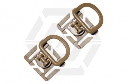 Viper Tactical D-Ring Set of 2 (Coyote Tan) - © Copyright Zero One Airsoft
