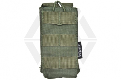 Viper MOLLE Quick Release Single Mag Pouch (Olive) - &copy; Copyright Zero One Airsoft
