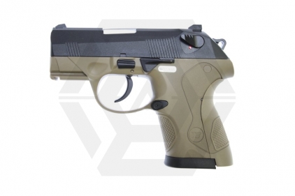 WE GBB Bulldog Compact (Dark Earth) - Twin Mag Version - &copy; Copyright Zero One Airsoft