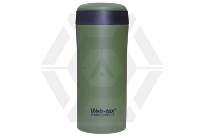 Web-Tex Ammo Pouch Flask (Olive) - © Copyright Zero One Airsoft