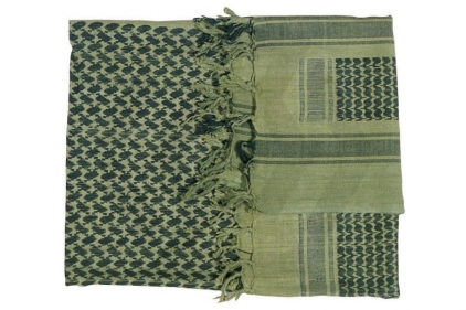 Web-Tex Shemagh (Olive/Black) - &copy; Copyright Zero One Airsoft