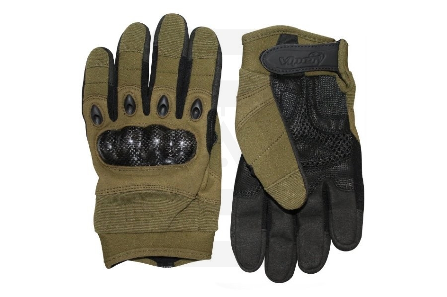 Viper Elite Gloves (Olive) - Size Small - Main Image © Copyright Zero One Airsoft