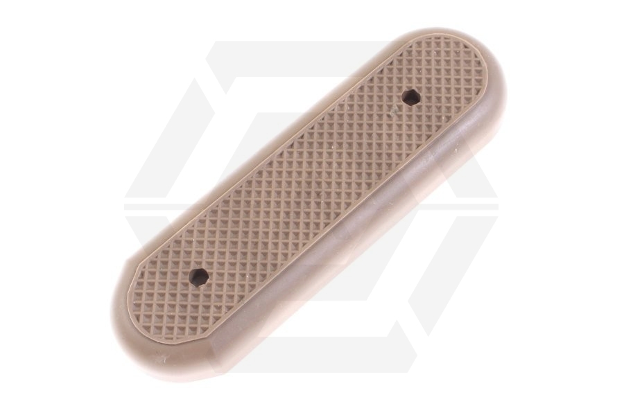 G&G Butt Pad for Crane Stock (Tan) - Main Image © Copyright Zero One Airsoft