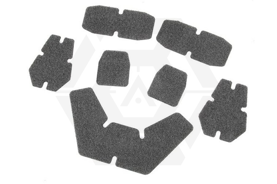 FMA Adhesive Velcro Backing Set for Helmets (Foliage Green) - Main Image © Copyright Zero One Airsoft