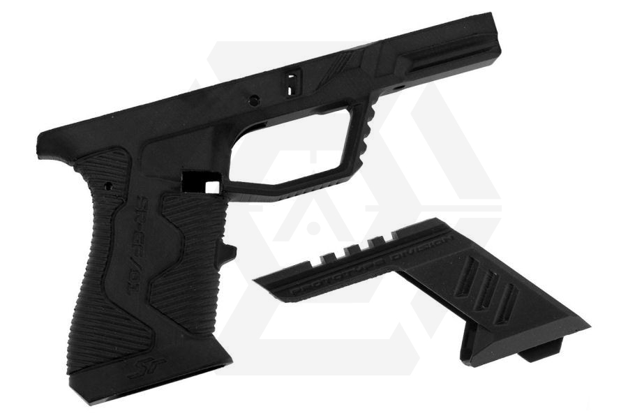 SRU Precision Advanced Frame with Rail Set for Glock / GK Series - Main Image © Copyright Zero One Airsoft