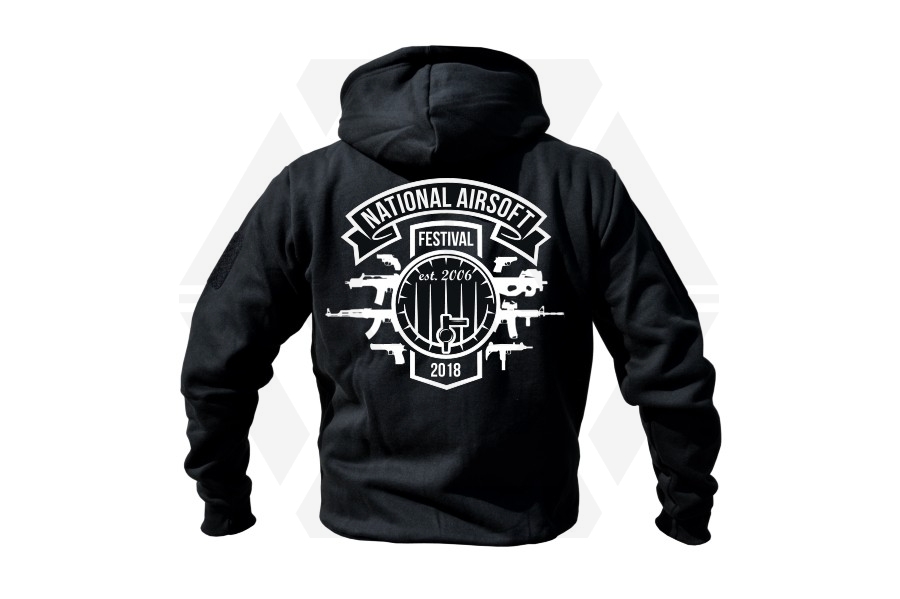 ZO Combat Junkie Special Edition NAF 2018 'Est. 2006' Viper Zipped Hoodie (Black) - Main Image © Copyright Zero One Airsoft