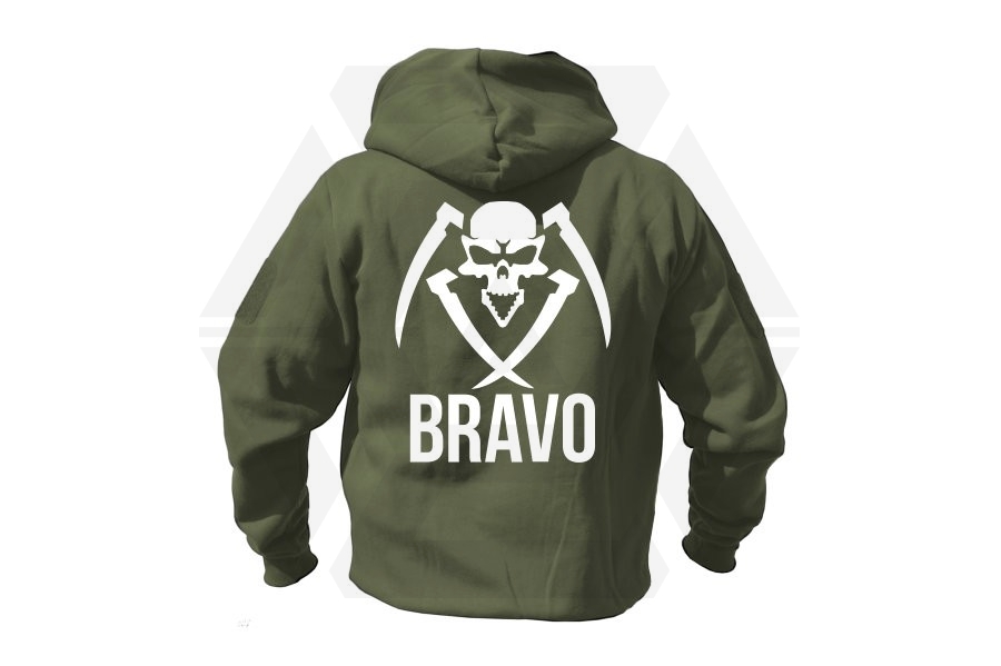 ZO Combat Junkie Special Edition NAF 2018 'Bravo' Viper Zipped Hoodie (Olive) - Main Image © Copyright Zero One Airsoft