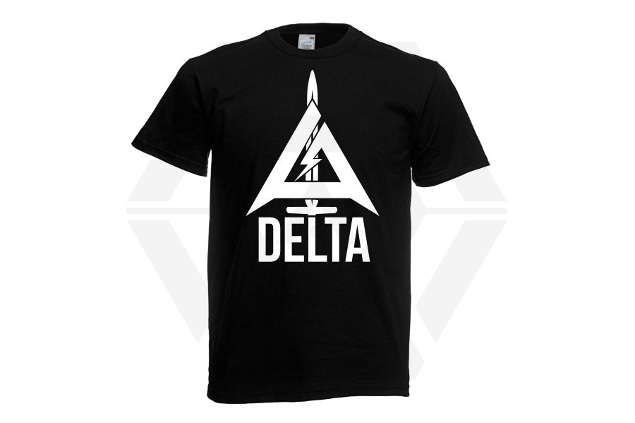 ZO Combat Junkie Special Edition NAF 2018 'Delta' T-Shirt (Black) - Main Image © Copyright Zero One Airsoft