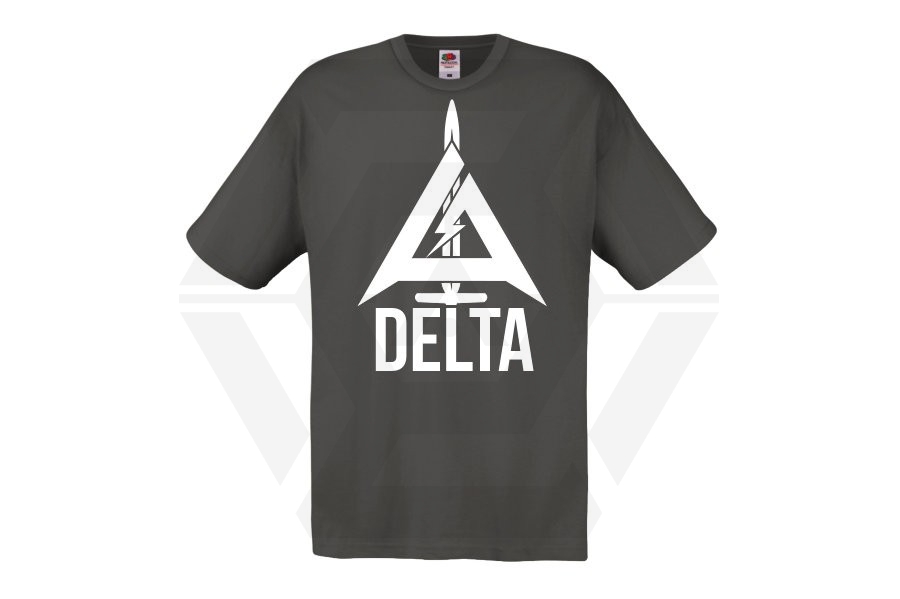 ZO Combat Junkie Special Edition NAF 2018 'Delta' T-Shirt (Grey) - Main Image © Copyright Zero One Airsoft