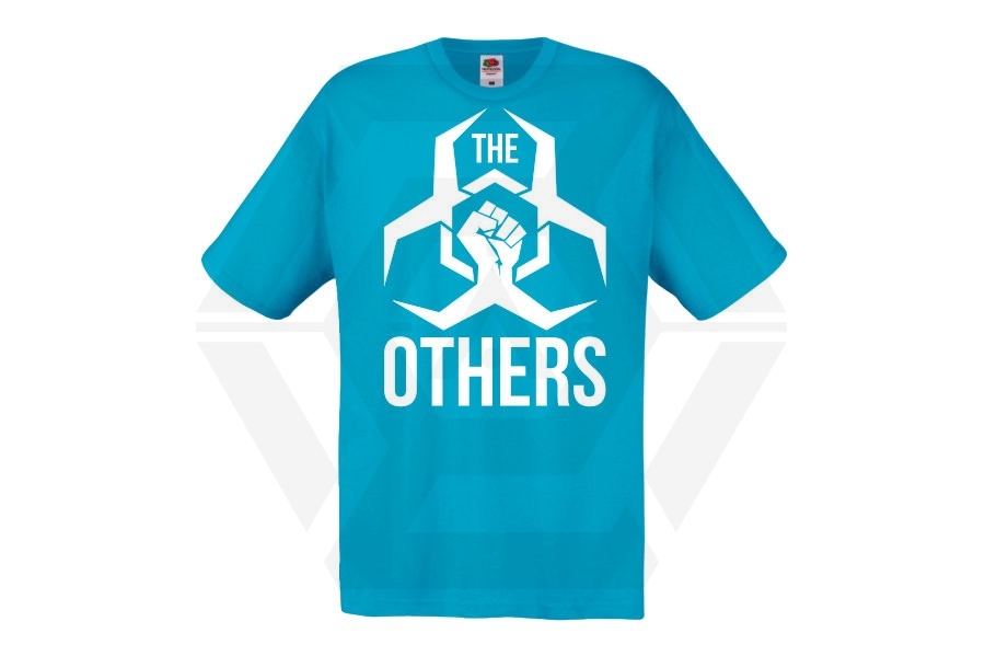 ZO Combat Junkie Special Edition NAF 2018 'The Others' T-Shirt (Electric Blue) - Main Image © Copyright Zero One Airsoft