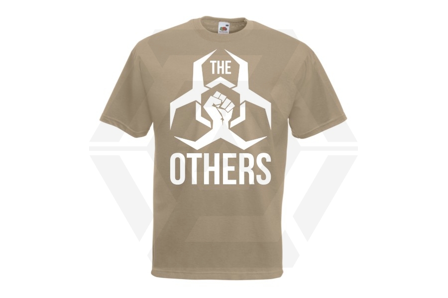 ZO Combat Junkie Special Edition NAF 2018 'The Others' T-Shirt (Tan) - Main Image © Copyright Zero One Airsoft