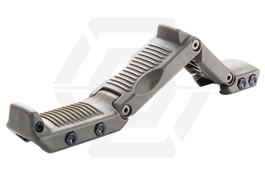 ASG HERA Arms HFGA Multi-Position Angled Foregrip for RIS (Olive) - Main Image © Copyright Zero One Airsoft