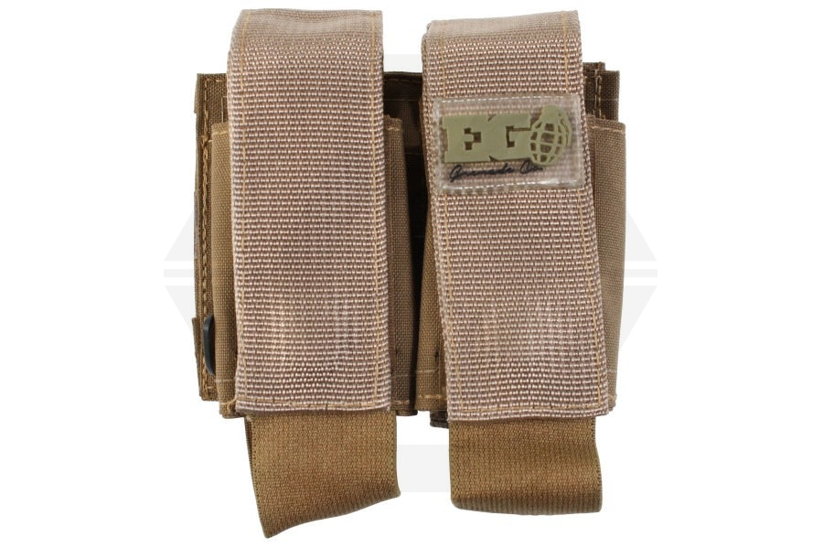 Enola Gaye MOLLE Deuce Pouch for 40mm Grenades (Tan) - Main Image © Copyright Zero One Airsoft