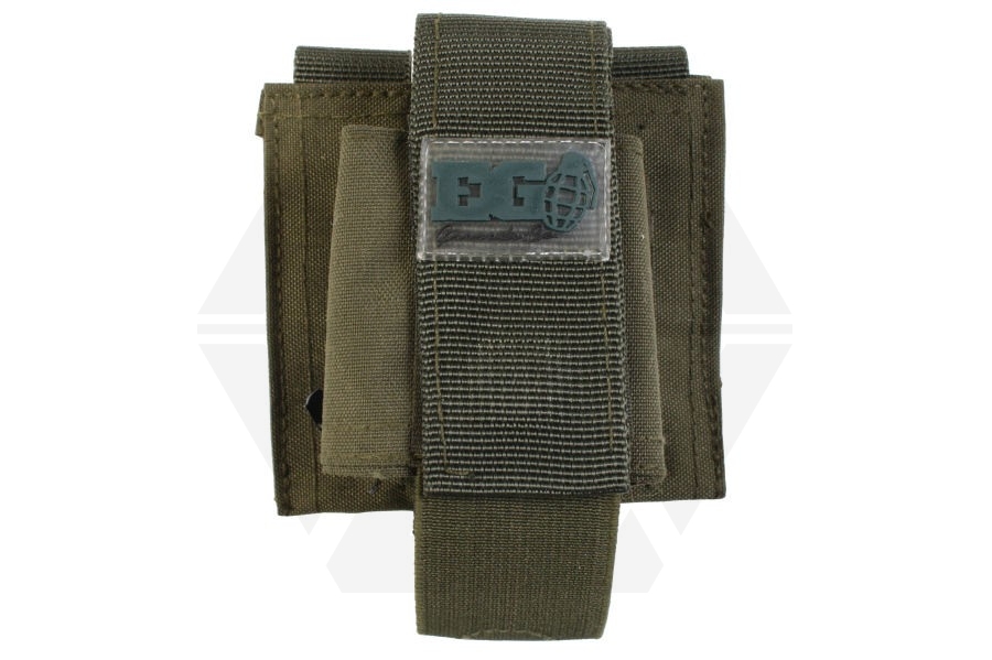Enola Gaye MOLLE EG18 Pouch for 55mm Grenades (Olive) - Main Image © Copyright Zero One Airsoft