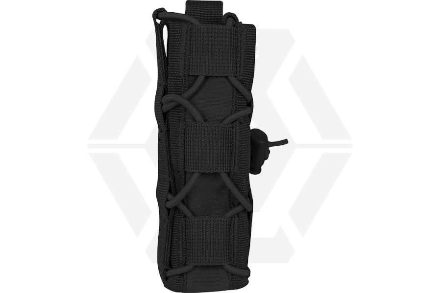 Viper MOLLE Elite Extended Pistol/SMG Mag Pouch (Black) - Main Image © Copyright Zero One Airsoft