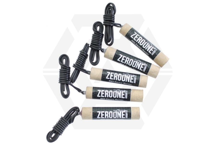 ZO Electric Maroon MK5 Pack of 5 (Bundle) - Main Image © Copyright Zero One Airsoft