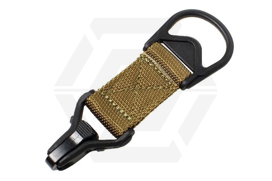 FMA MA1 Single Point Sling Paraclip Adapter (Coyote) - Main Image © Copyright Zero One Airsoft