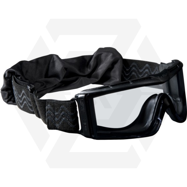 Bollé Ballistic Goggles X810 with Platinum Coating (Black) - Main Image © Copyright Zero One Airsoft