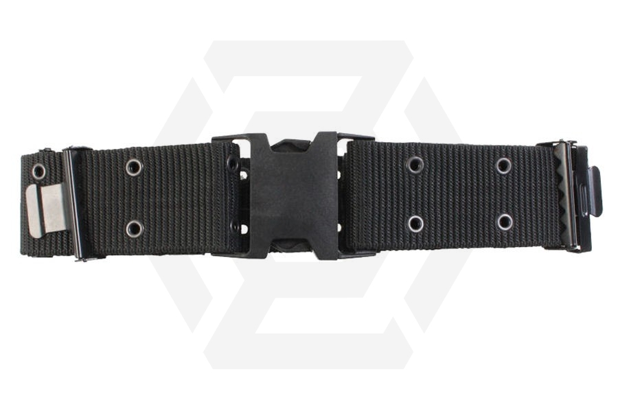 Mil-Com Quick Release Pistol Belt (Black) - Main Image © Copyright Zero One Airsoft