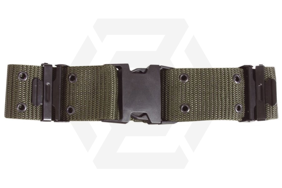 Mil-Com Quick Release Pistol Belt (Olive) - Main Image © Copyright Zero One Airsoft