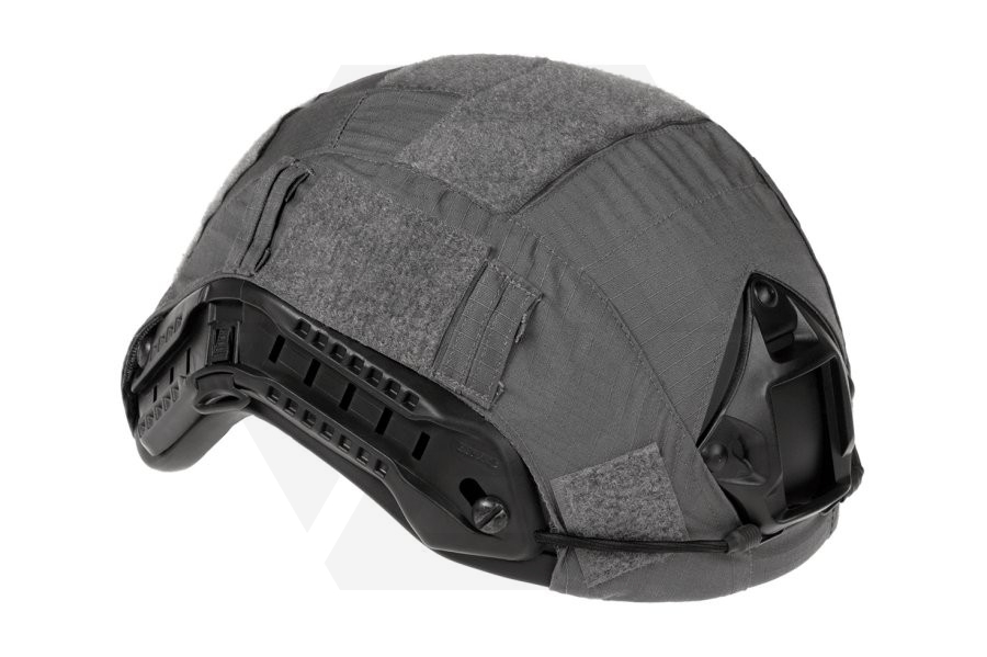 Invader Gear Fast Helmet Cover (Grey) - Main Image © Copyright Zero One Airsoft