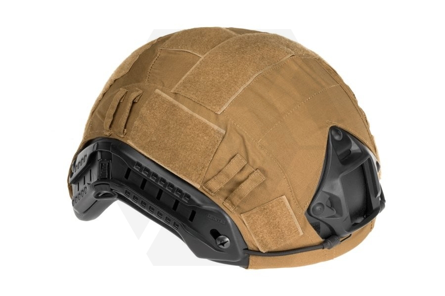 Invader Gear Fast Helmet Cover (Coyote Brown) - Main Image © Copyright Zero One Airsoft