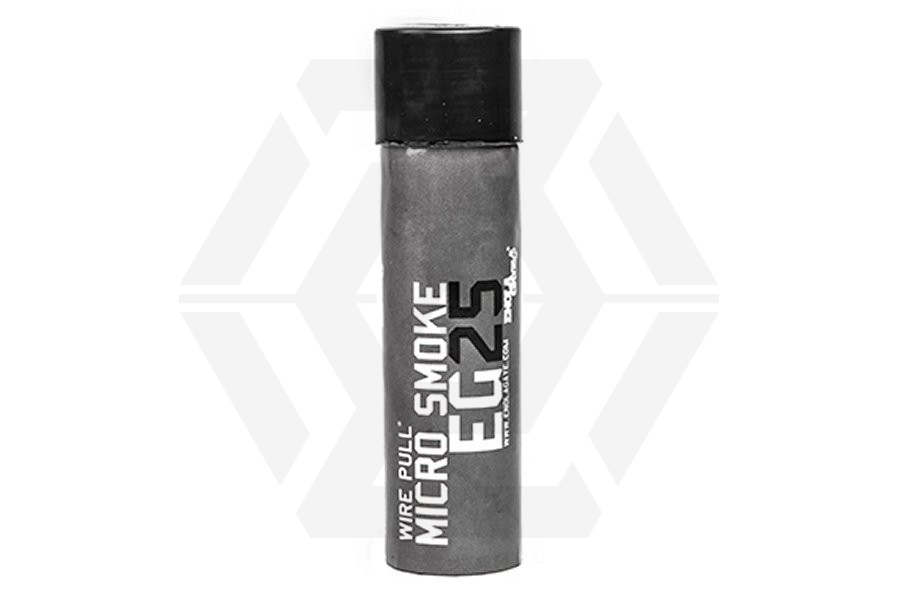 Enola Gaye EG25 Wire Pull Micro Smoke (Black) - Main Image © Copyright Zero One Airsoft