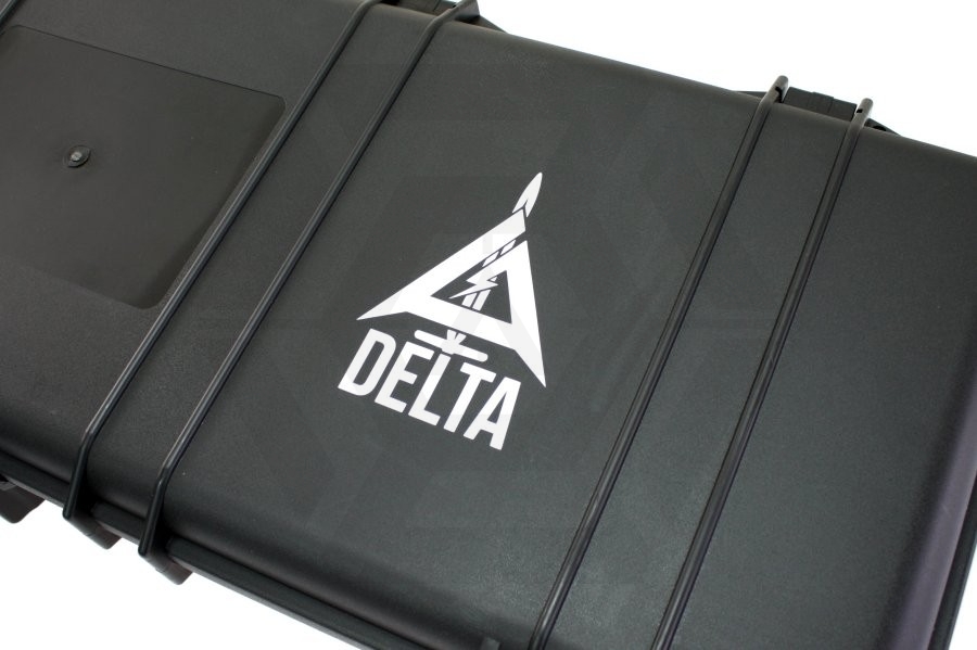 ZO Vinyl Decal "Delta with Name" - Main Image © Copyright Zero One Airsoft