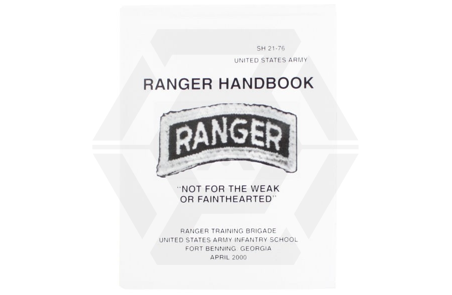 United States Army Ranger Handbook - Main Image © Copyright Zero One Airsoft