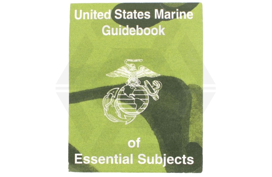 United States Marine Guidebook of Essential Subjects - Main Image © Copyright Zero One Airsoft