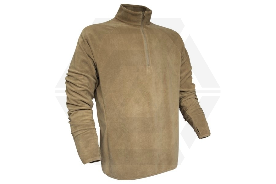 Viper Elite Mid-Layer Fleece (Coyote Tan) - Size Large - Main Image © Copyright Zero One Airsoft