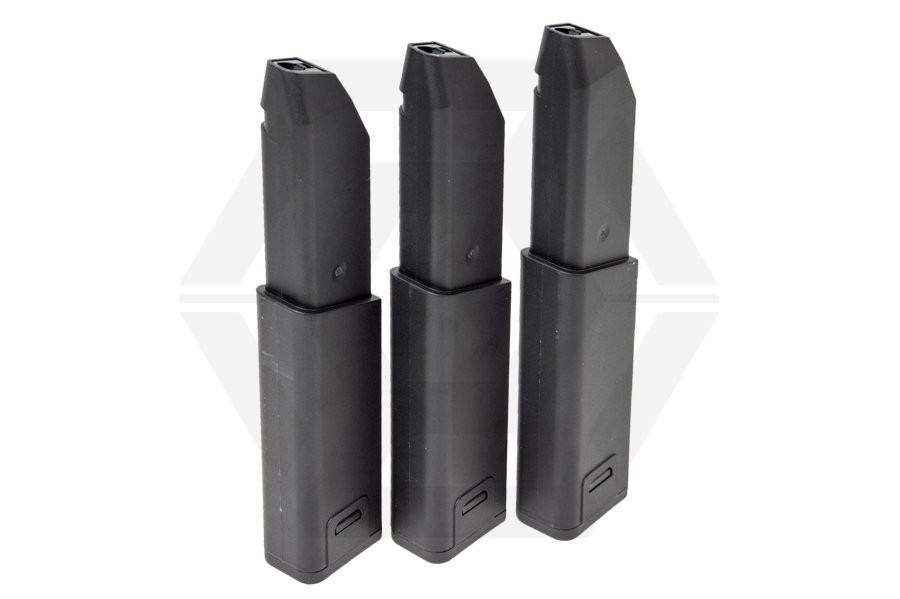 Krytac AEG Mag for KRISS Vector 95rds Pack of 3 (Bundle) - Main Image © Copyright Zero One Airsoft