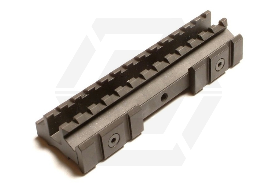NCS AK Series 20mm RIS Mount Base for Upper Receiver - Main Image © Copyright Zero One Airsoft