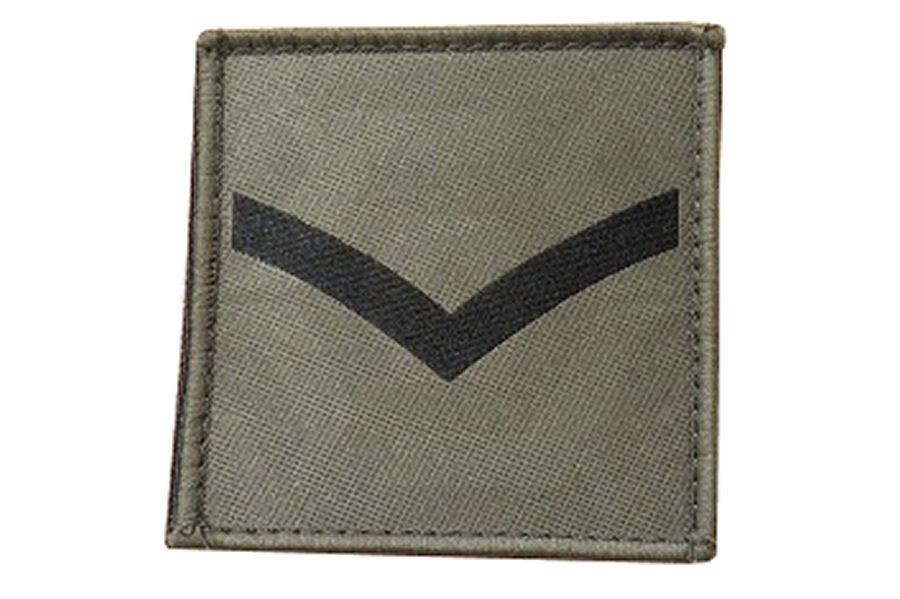 Commando Rank Patch - L/Cpl (Subdued) - Main Image © Copyright Zero One Airsoft