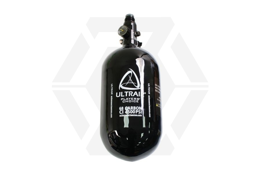 ASG Ultrair 1.1L/68ci 4500psi Carbon HPA Tank with Regulator - Main Image © Copyright Zero One Airsoft