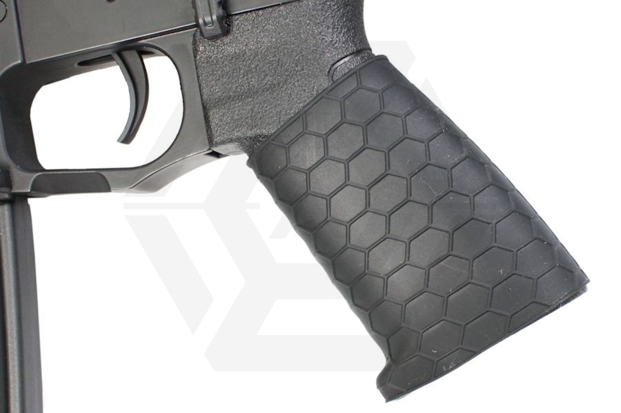 ZO Rubber Hex Grip Sleeve for Pistols & Rifles (Black) - Main Image © Copyright Zero One Airsoft